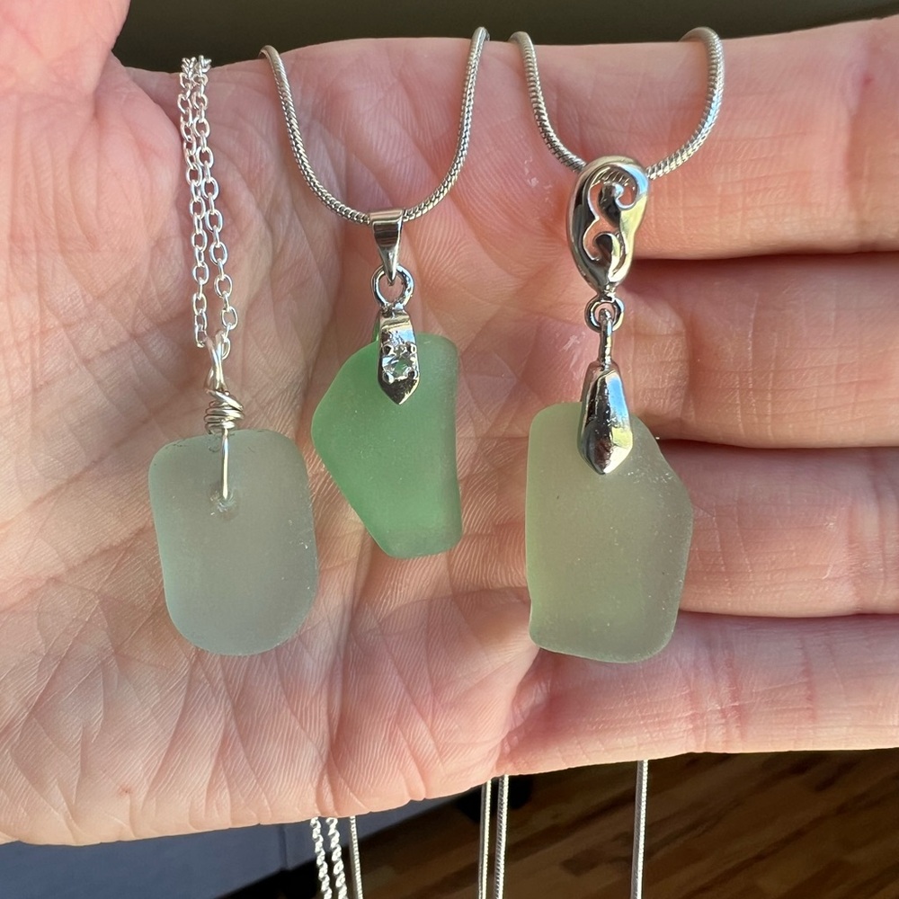 Handmade Seaglass Necklaces